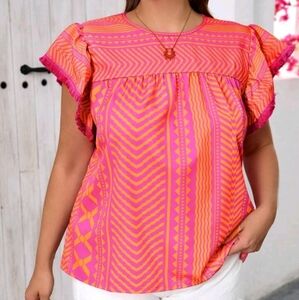 Womens Retro Summer Top